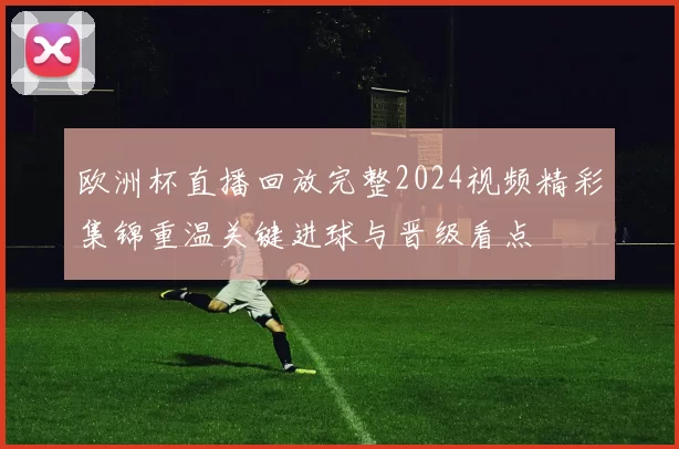 欧洲杯直播回放完整2024视频精彩集锦重温关键进球与晋级看点